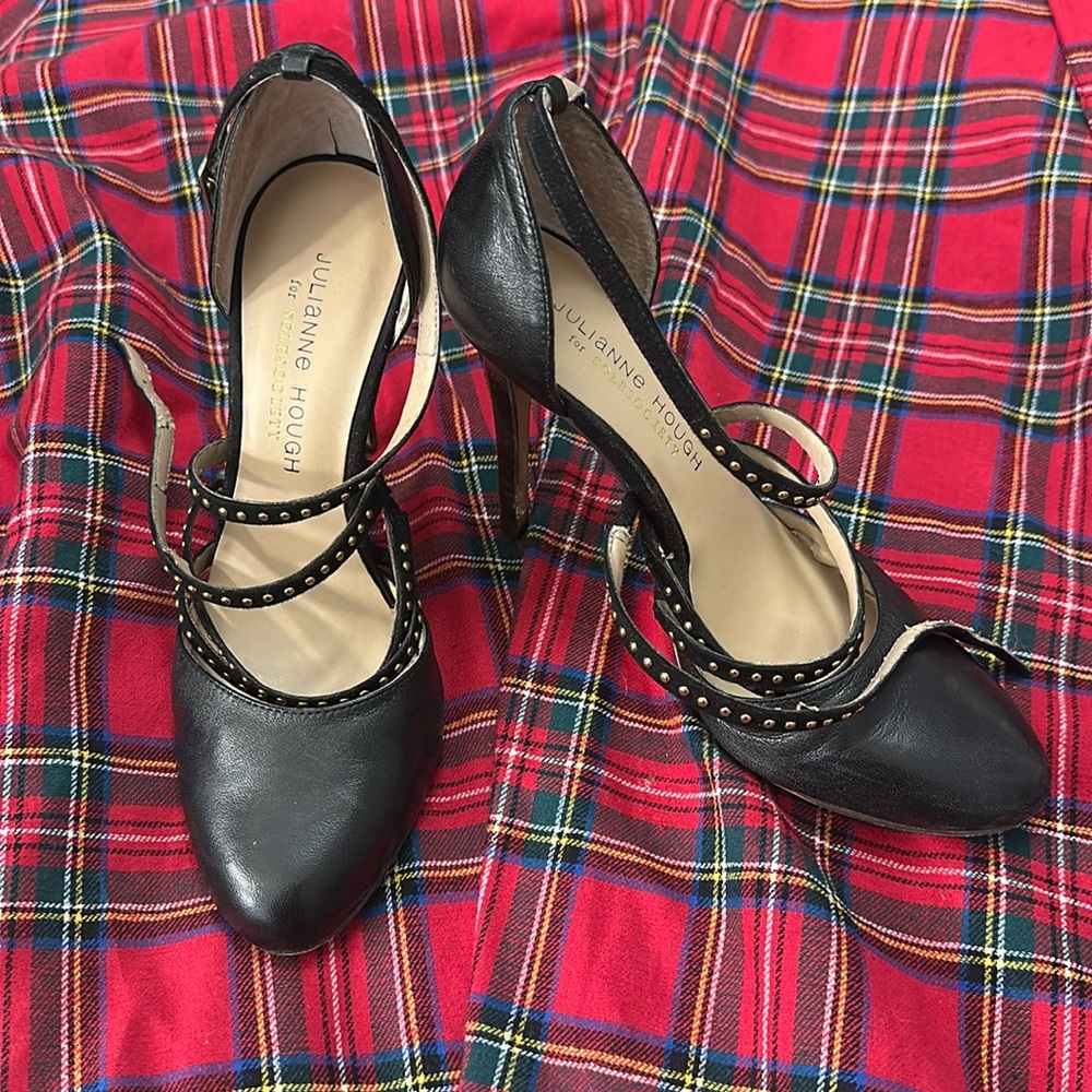 Sole Society Julianne Hough black heels